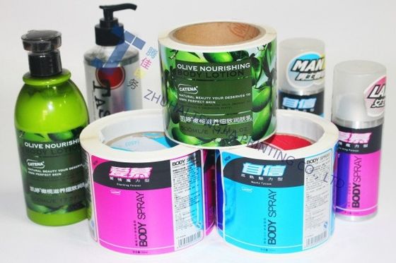 qualité  OEM Body Wash Labels Hand Wash Bottle Stickers Flexo Printing usine