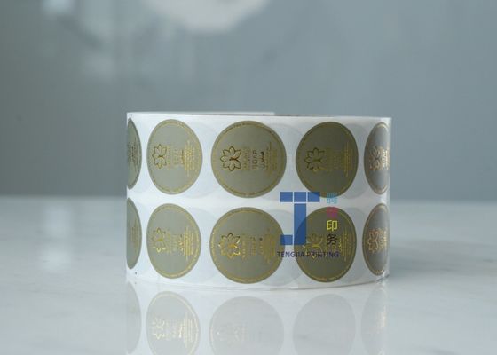 qualité  Paper Vinyl PET PP PVC Embossed Sticker Labels Indoor Outdoor Usage usine