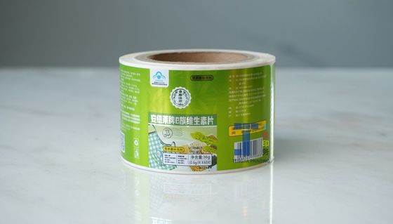 Impression offset Étiquettes d'identification des aliments Ingrédients Étiquettes autocollantes