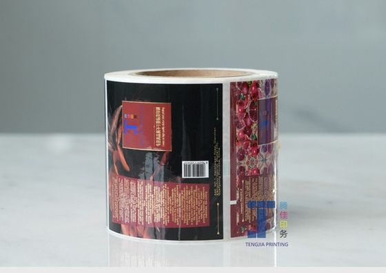 Impression offset Sécurités étiquettes de sceau rectangulaire / carré