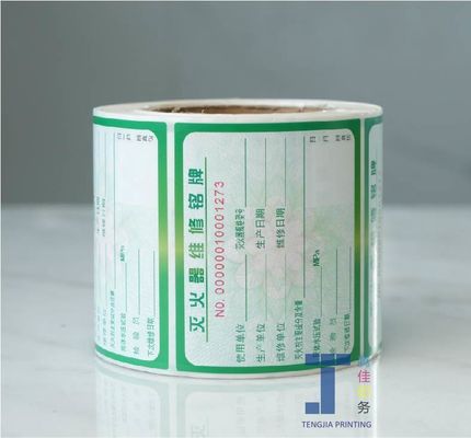 Étiquettes électriques personnalisées imprimées numériquement OEM
