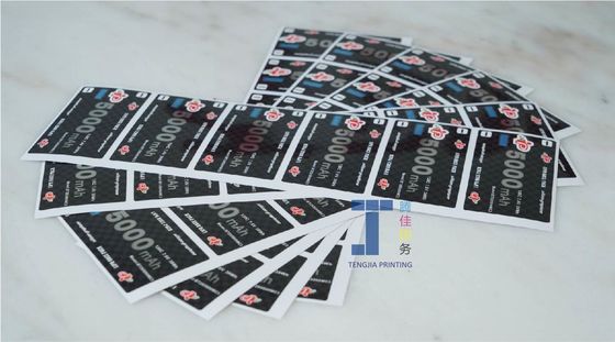 Impression numérique Autocollant de produit électronique pour fil de PE codant Rétardant à l'eau