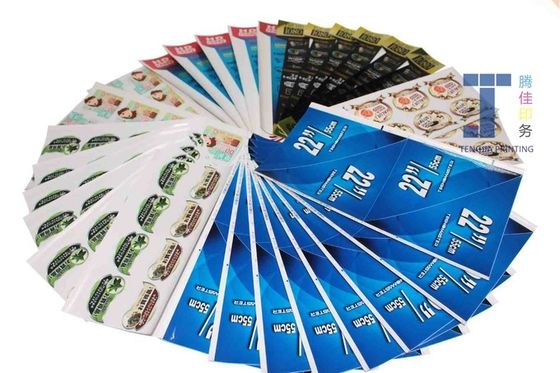 Étiquettes de produits électroniques de couleur personnalisée