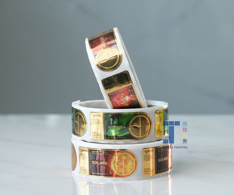 Étiquettes en feuille chaude imprimées OEM BOPP/PET/PE/PP