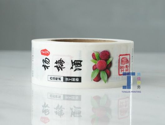 Étiquettes de bouteilles de champagne personnalisées Étiquettes de vin préimprimées OEM